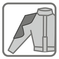 removable protectors shoulders:elbowforeharm removable protectors shoulders:elbowforeharm